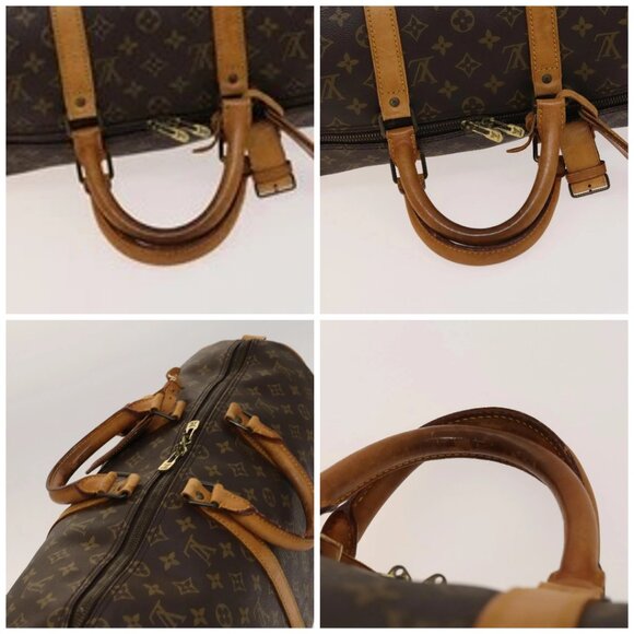 LOUIS VUITTON Monogram Keepall 50 Boston Bag M41426 LV Auth 137095 - Picture 15 of 16